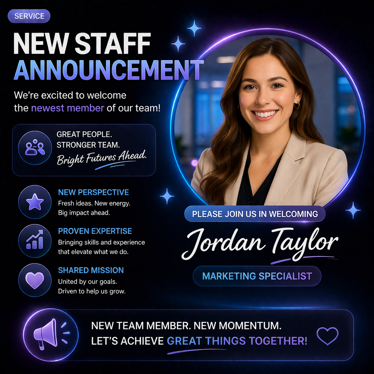 New Staff Announcement